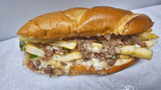 Fries Steak Sandwich